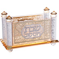 מפיון קריסטל מהודר עם פלקטה "עיטור"