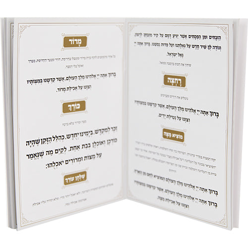 הגדה לפסח כריכה רכה