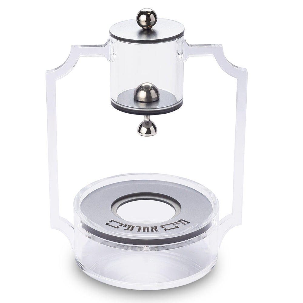 כלי מים אחרונים אקריליק כסף